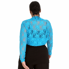 Floral Lace Bolero Shrug – Elegant Plus Cover-Up