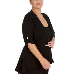 Open Waterfall Cardigan Light, Layered Confidence