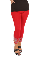 7001 Laser Cut Sequin Leggings Sparkle in Motion