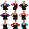 3143 Floral Lace Bolero Shrug – Elegant Plus Cover-Up