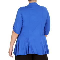 Open Waterfall Cardigan Light, Layered Confidence
