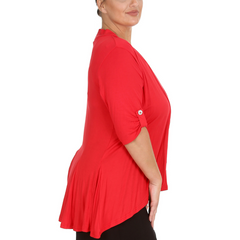 Open Waterfall Cardigan Light, Layered Confidence