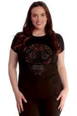 Sugar Skull Stud T-Shirt