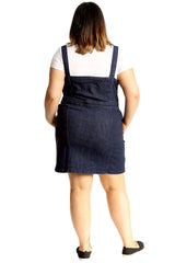 2211 Dungaree Style Dress