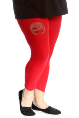 7217 Emoji Stud Cropped Leggings