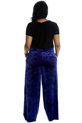 6087 Plain Velvet Trousers