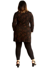 1672 Multi Color Polka Dot Top