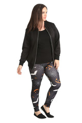 7130 Halloween Print Leggings