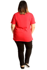 1698 Applique Loops T-Shirt