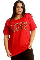 Love Print T-Shirt