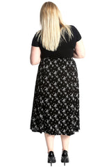 5020 Floral Maxi Skirt
