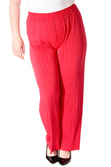 Plain Pleated Trousers