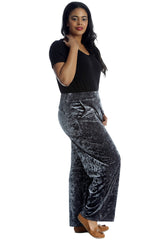 6087 Plain Velvet Trousers