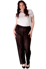 Plain Pleated Trousers