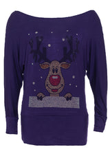 Rudolph Batwing Top