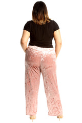 6087 Plain Velvet Trousers