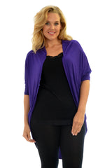 1261 Open Front Batwing Cardigan