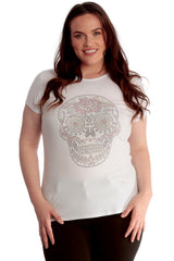 Sugar Skull Stud T-Shirt