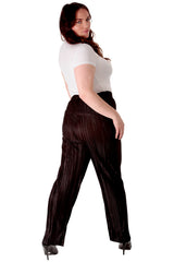 Plain Pleated Trousers