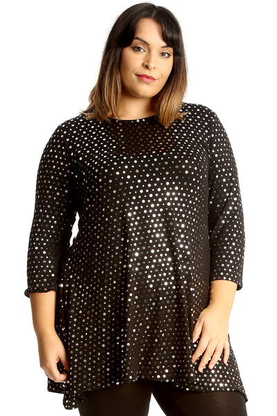 1721 Dot Foil Swing Top