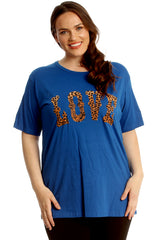 Love Print T-Shirt