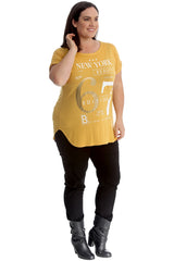New York 67 Foil Print T-Shirt