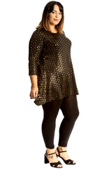 1721 Dot Foil Swing Top