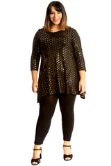 1721 Dot Foil Swing Top
