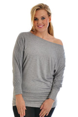 Slash Neck Top
