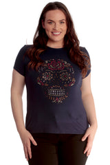 Sugar Skull Stud T-Shirt