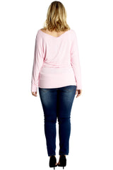 1578 Love Heat Print Batwing Top