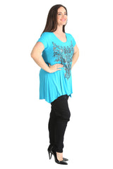 1376 Glitter Beaded Top
