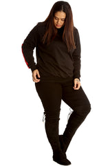 3126 Side Panel Hooded Bomber Jacket