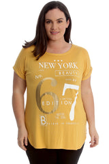 New York 67 Foil Print T-Shirt