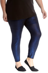 7205 Glitter Fabric Disco Leggings