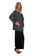 3057 Polka Dot Cardigan