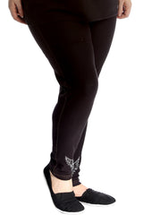 7213 Angel Wings Stud Jeggings