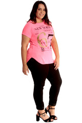 New York 67 Foil Print T-Shirt