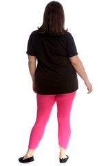 7212 Cherry Stud Cropped Leggings
