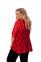 3072 Diamante Button Sleeve Cardigan