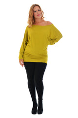 Slash Neck Top
