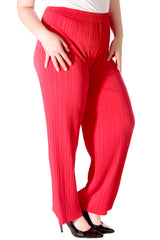 Plain Pleated Trousers