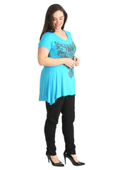 1376 Glitter Beaded Top