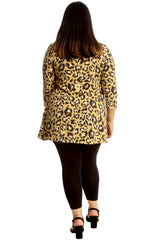 Leopard Print Swing Top
