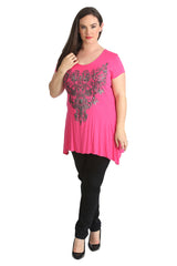 1376 Glitter Beaded Top