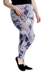 7195 Paisley Print Leggings