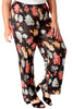 Multi Floral Print Pleated Trousers