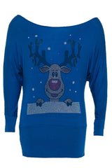 Rudolph Batwing Top