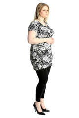 1623 Floral Print T-Shirt