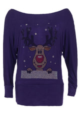 Rudolph Batwing Top